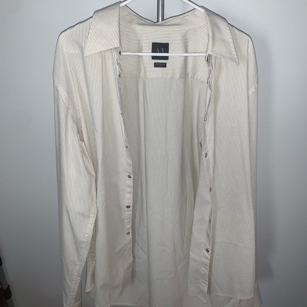 Armani Exchange Vintage button up [ SIZE: XL]